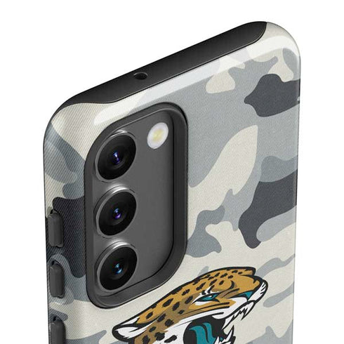 NFL Jacksonville Jaguars Camo Galaxy S23 Plus Pro Case