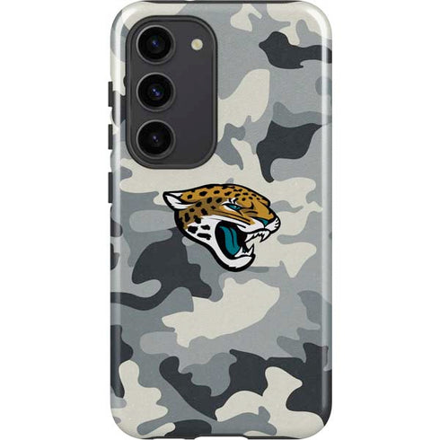 NFL Jacksonville Jaguars Camo Galaxy S23 Pro Case