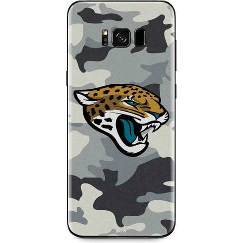 NFL Jacksonville Jaguars Camo Galaxy S8 Plus Skin