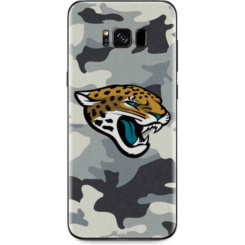 NFL Jacksonville Jaguars Camo Galaxy S8 Skin