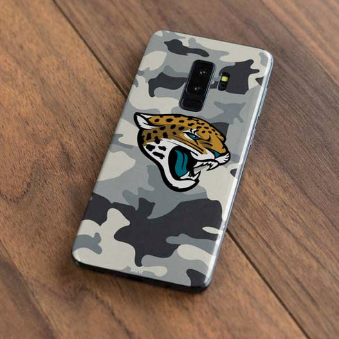 NFL Jacksonville Jaguars Camo Galaxy S9 Plus Skin