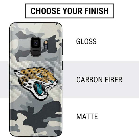 NFL Jacksonville Jaguars Camo Galaxy S9 Skin