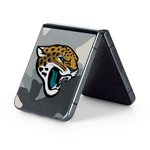 NFL Jacksonville Jaguars Camo Galaxy Z Flip5 5G Skin