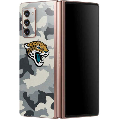 NFL Jacksonville Jaguars Camo Galaxy Z Fold2 5G Skin