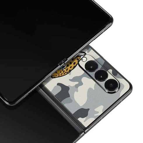 NFL Jacksonville Jaguars Camo Galaxy Z Fold3 5G Skin