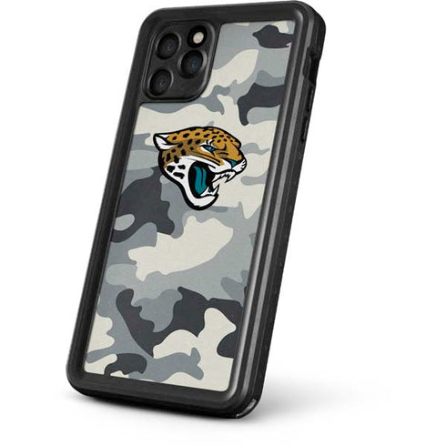 NFL Jacksonville Jaguars Camo iPhone 11 Pro Max Waterproof Case