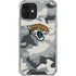 NFL Jacksonville Jaguars Camo iPhone 12 Clear Case