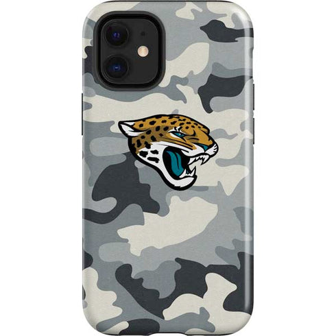NFL Jacksonville Jaguars Camo iPhone 12 Mini Impact Case
