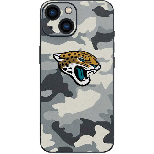 NFL Jacksonville Jaguars Camo iPhone 13 Mini Skin