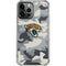 NFL Jacksonville Jaguars Camo iPhone 13 Pro Max Clear Case