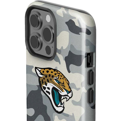 NFL Jacksonville Jaguars Camo iPhone 13 Pro Max Impact Case
