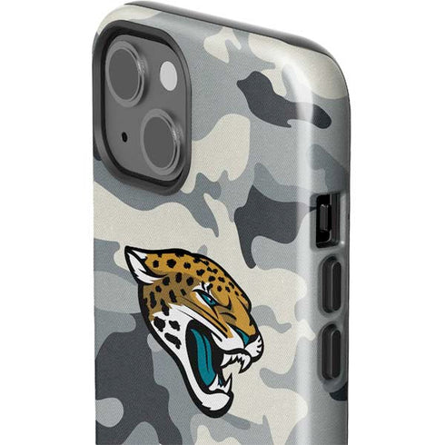 NFL Jacksonville Jaguars Camo iPhone 15 Impact Case