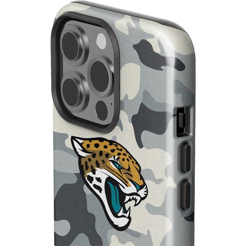 NFL Jacksonville Jaguars Camo iPhone 14 Pro Impact Case