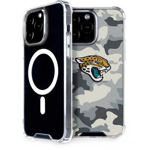 NFL Jacksonville Jaguars Camo iPhone 15 Pro Max MagSafe Case