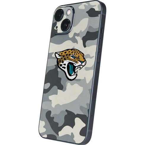 NFL Jacksonville Jaguars Camo iPhone 14 Skin