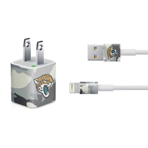 NFL Jacksonville Jaguars Camo iPhone Charger (5W USB) Skin