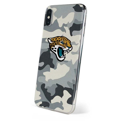 NFL Jacksonville Jaguars Camo iPhone X Skin