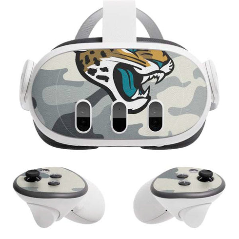 NFL Jacksonville Jaguars Camo Meta Quest 3 Skin