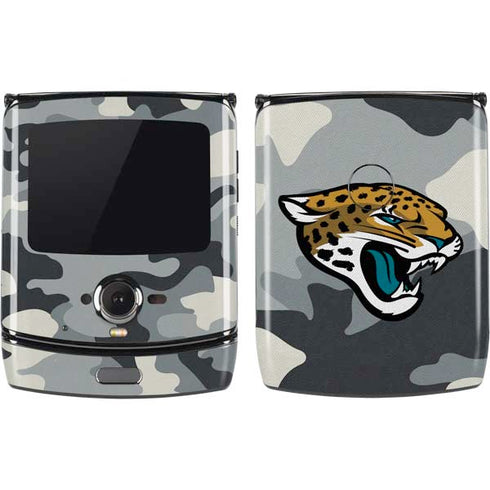 NFL Jacksonville Jaguars Camo Motorola RAZR Skin