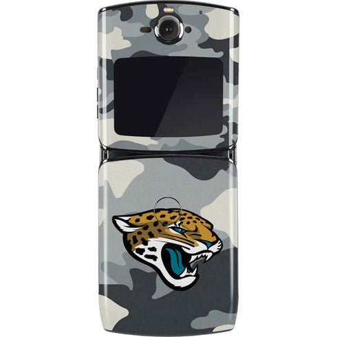 NFL Jacksonville Jaguars Camo Motorola RAZR Skin