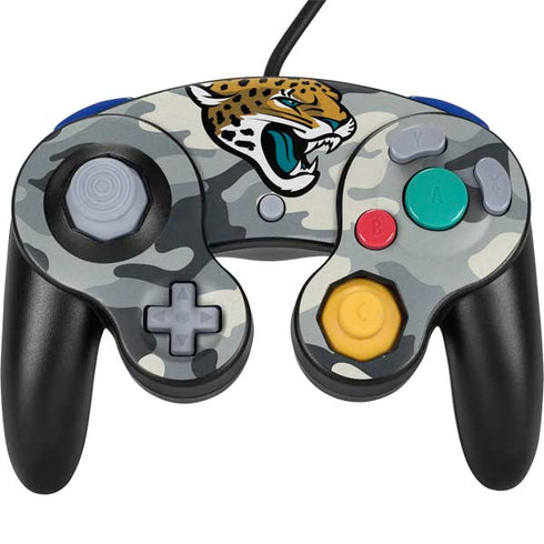 NFL Jacksonville Jaguars Camo Nintendo GameCube Controller Skin