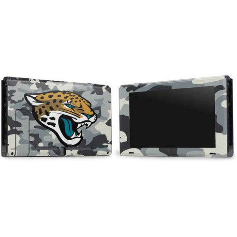 NFL Jacksonville Jaguars Camo Nintendo Switch Bundle Skin