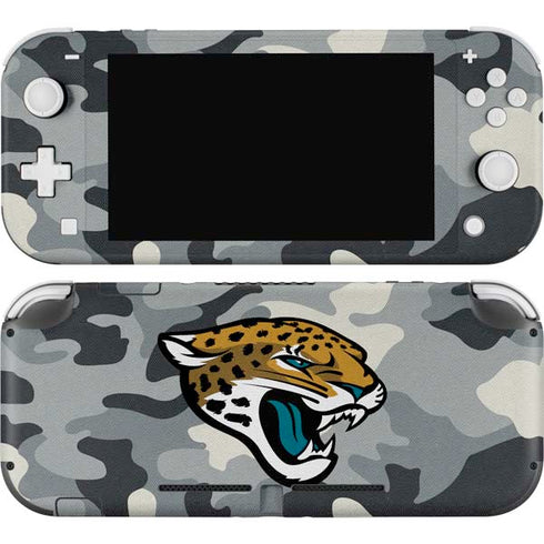 NFL Jacksonville Jaguars Camo Nintendo Switch Lite Skin
