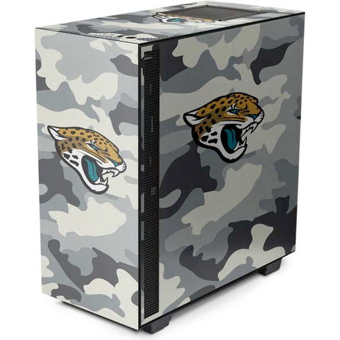 NFL Jacksonville Jaguars Camo NZXT H510 Compact ATX Mid-Tower Case Skin
