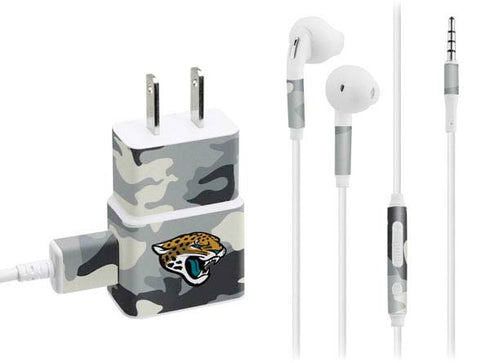 NFL Jacksonville Jaguars Camo Phone Charger Skin