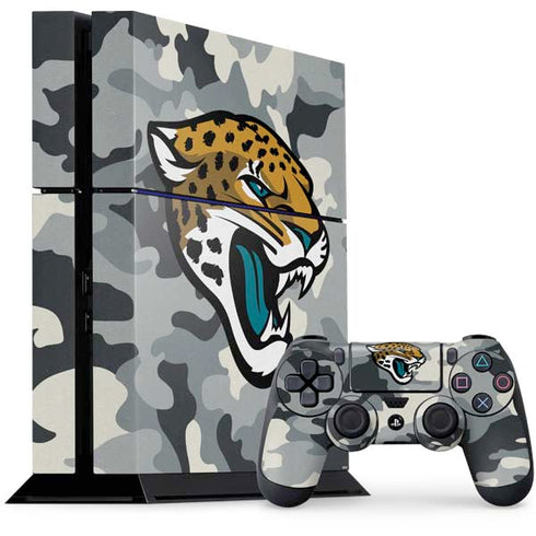 NFL Jacksonville Jaguars Camo PS4 Console and Controller Bundle Skin
