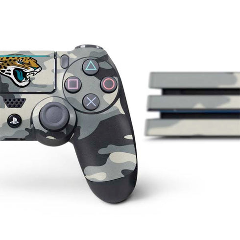 NFL Jacksonville Jaguars Camo PS4 Pro Bundle Skin