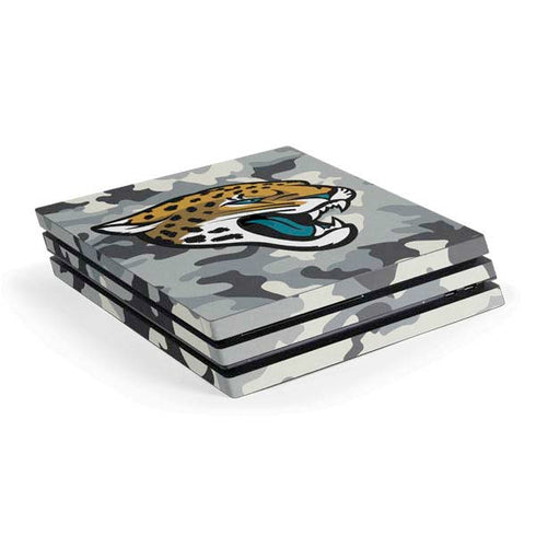 NFL Jacksonville Jaguars Camo PS4 Pro Console Skin