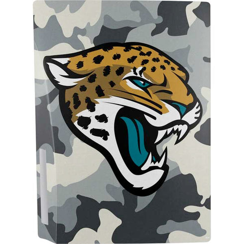 NFL Jacksonville Jaguars Camo PS5 Console Skin