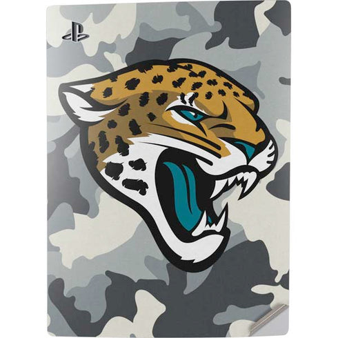 NFL Jacksonville Jaguars Camo PS5 Digital Edition Console Skin