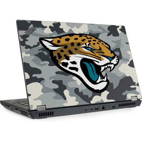 NFL Jacksonville Jaguars Camo Lenovo ThinkPad Skin