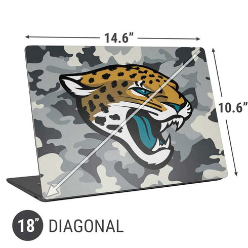 NFL Jacksonville Jaguars Camo Universal Laptop 18in (14.6 x 10.6in) Skin