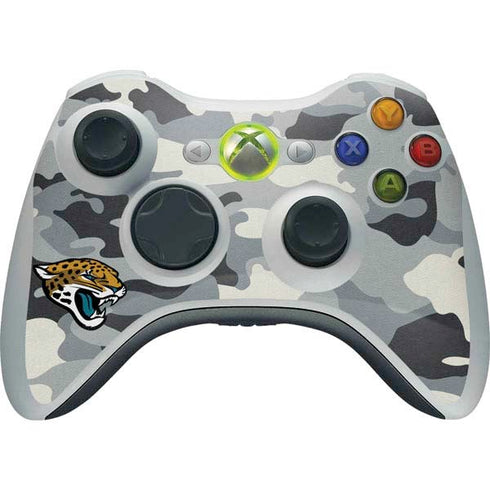 NFL Jacksonville Jaguars Camo Xbox 360 Wireless Controller Skin