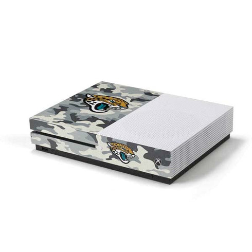 NFL Jacksonville Jaguars Camo Xbox One S Console Skin