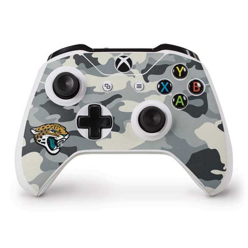 NFL Jacksonville Jaguars Camo Xbox One S Controller Skin
