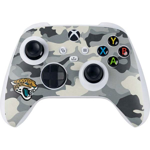 NFL Jacksonville Jaguars Camo Xbox Series S Controller Skin