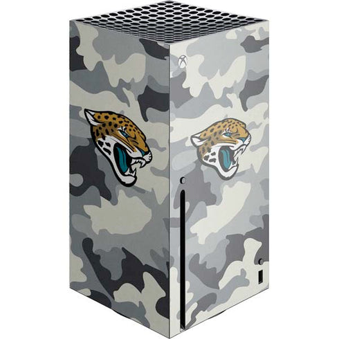 NFL Jacksonville Jaguars Camo Xbox Series X Console Skin