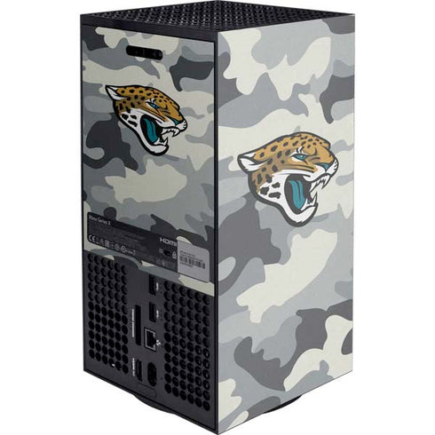 NFL Jacksonville Jaguars Camo Xbox Series X Console Skin