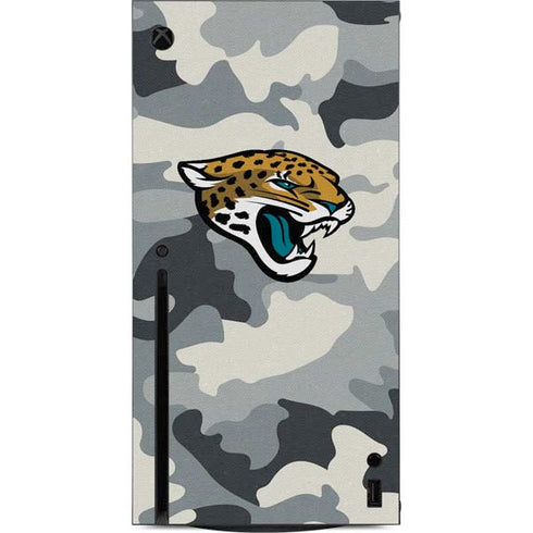 NFL Jacksonville Jaguars Camo Xbox Series X Console Skin