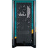 NFL Jacksonville Jaguars Corsair 4000D Tempered Glass Mid-Tower ATX Case Skin