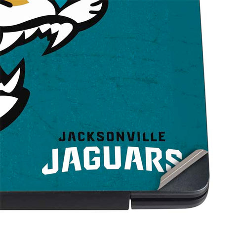 NFL Jacksonville Jaguars Teal Distressed Dell Vostro Skin