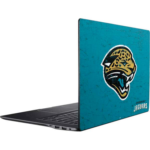 NFL Jacksonville Jaguars Distressed Ativ Book 9 (15.6in 2014) Skin