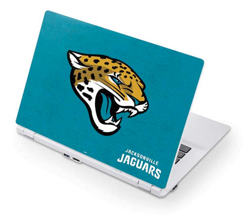 NFL Jacksonville Jaguars Distressed Acer Chromebook Skin