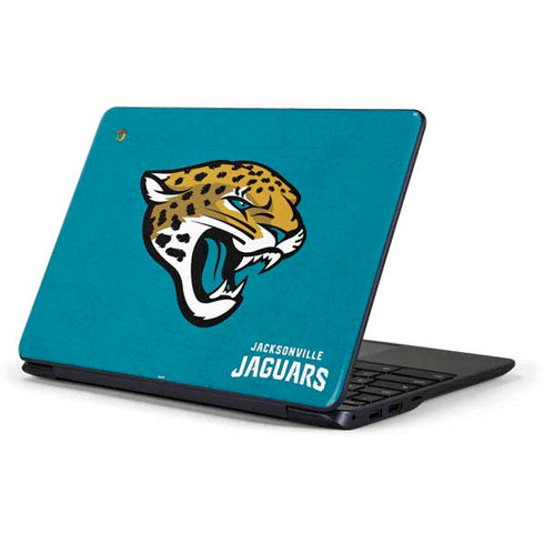 NFL Jacksonville Jaguars Distressed Samsung Chromebook Skin