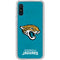 NFL Jacksonville Jaguars Distressed Galaxy A10e Clear Case