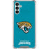 NFL Jacksonville Jaguars Distressed Galaxy A13 5G Clear Case